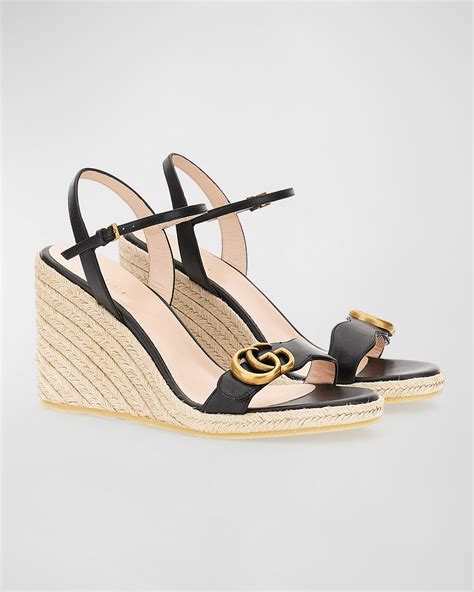 gucci aitana espadrille wedge sandal|Gucci aitana espadrille wedge.